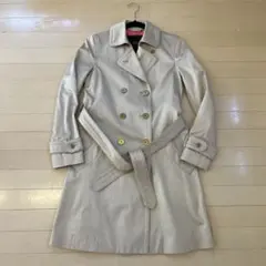 COACH トレンチコート ライトベージュXSシグネイチャーコーチ入学式極美品のサムネイル