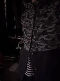 semantic design カモ柄　パーカー