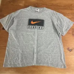 【激レア】90s NIKE USA製ナイキ 旧タグ 白タグTシャツ グレー　Lのサムネイル