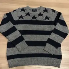 PEARLY GATES レディース星柄ニットセーター