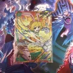 ワンピースカードゲーム　緑　キャロット　SP　SR　ザベスト2