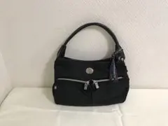 本物オロビアンコ本革レザーナイロンワンショルダービジネスバッグハンドバック黒