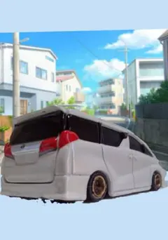 トミカ トヨタ アルファード ミニカー 改造 ローダウン カスタムのサムネイル