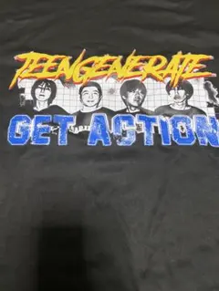 【レア】TEENGENERATE GET ACTION バンドTシャツ パンク