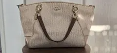 COACH 2WAY　ショルダーバッグ ベージュ系
