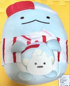 すみっコぐらし　ラウンドワン　おおきなころっとぬいぐるみ　BIG とかげ