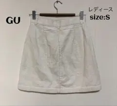 GU ジーユー コーデュロイ スカート S
