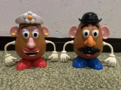 トイストーリー　Mrs.ポテトヘッド　Mr. ポテトヘッド　キャンディーケース