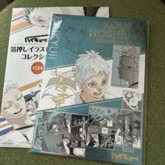 ハイキュー　ハイキュー展　箔押しイラストカード　星海