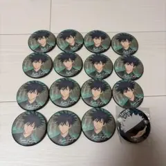 呪術廻戦 伏黒恵 パーティー缶バッジ 15個セット＋おまけ
