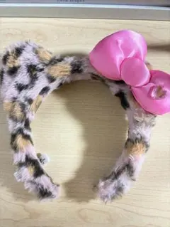 キティヒョウ柄カチューシャ USJ