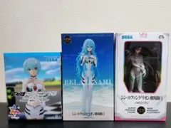 プライズフィギュア エヴァンゲリオン レイ、マリ