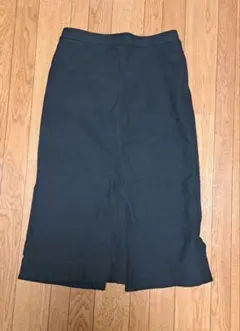 ユニクロ　UNIQLO　ナロースカート　ブラック