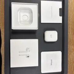 Apple AirPods第二世代 本体 充電ケース付き ⭐️動作確定済み⭐️のサムネイル