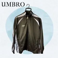 UMBRO フルジップジャケット ブラック/ライトブルー