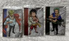 ワンピース our memories ルフィ・ゾロ・サンジ カード 3点セット