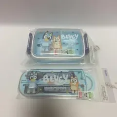 【新品】ブルーイ　ランチボックス　スライド式トリオセットのサムネイル