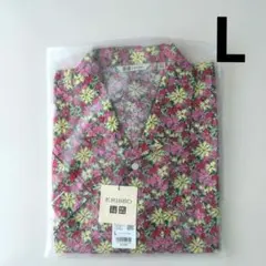 ユニクロ　F.RISSO 半袖ブロードシャツ　L　花柄 タグ付き　新品のサムネイル