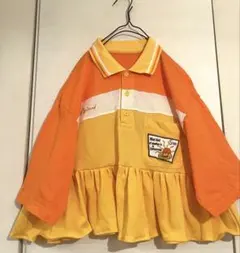 古着　リメイクポロシャツ
