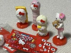 ハローキティ　渋谷ギャル　ハチ公　食玩　Hello Kitty レトロ セット