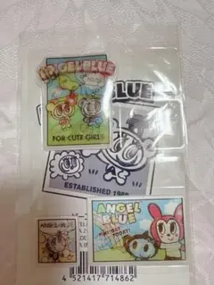 ANGEL BLUE シール 3枚セット　3D