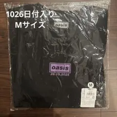 oasis live '25 TOKYO Tシャツ Mサイズ 黒　江戸紫