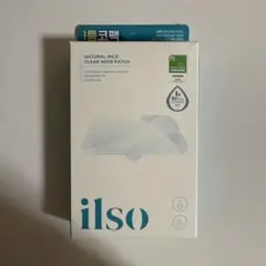 ilso ナチュラルマイルドクリア ノーズパック 5枚入り(残3枚)