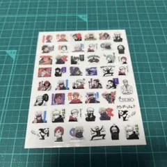 ネイルシール 痛ネイル 呪術廻戦 五条悟 懐玉 玉折 夏油傑 在庫2