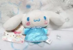 サンリオ シナモロール マスコット　バッジ　シナモン　ぬいぐるみ　天使シリーズ