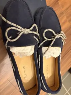 COLE HAAN ネイビー モカシンのサムネイル