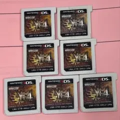 3DS モンスターハンター4 7本セット　ソフトのみ