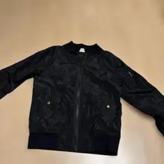 子供　ジャケット　ジャンパー　130㎝　黒