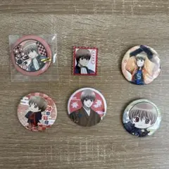 銀魂 沖田総悟 缶バッジ ピンバッジ 6点セット