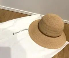 未使用品タグ付】ヘレンカミンスキー BESA9 ラフィア帽子 麦わら帽子