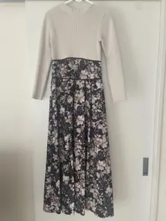 sakura様専用【MERCURYDUO】ドッキング　ギャザーフレアワンピースM