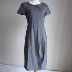 美品✨セオリーリュクス　Executive　ラップスカートワンピース　グレー36