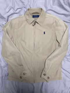 ラルフローレン　スイングトップ　ベージュ