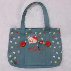 ユニバ ハロウィン2018 チャッキー キティ コラボ デニムトートバッグ