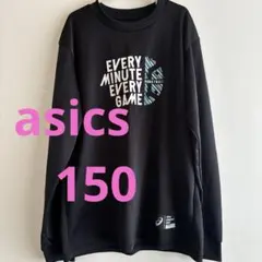 asics バスケットボールシャツ ブラック150