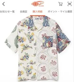 BEAMS 別注 SUN SURF クレイジー アロハシャツのサムネイル