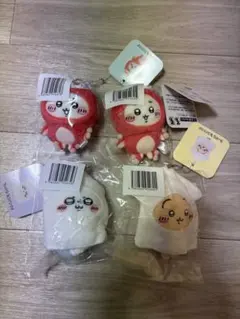 ちいかわ たこイカくじ D賞 4種 モモンガ うさぎ ちいかわ ハチワレ