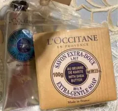 ロクシタン シア ハンドクリーム 30ml & ソープ セット