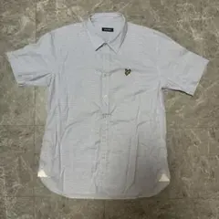 LYLE & SCOTT ストライプ 半袖シャツ LL g7のサムネイル