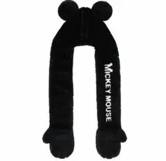 ミッキー　マフラー　ファンキャップ　東京ディズニーランド　ブラック　手袋付き