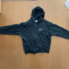 NIKE ダークグリーン ジップアップパーカー