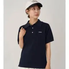 emmi ポロシャツ ネイビー