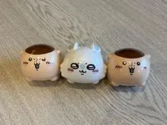 【バラ売り◯】ちいかわ貯金箱3点セット くりまんじゅう&モモンガ