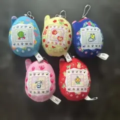 Tamagotchi ぬいぐるみ キーホルダー 5種セットのサムネイル