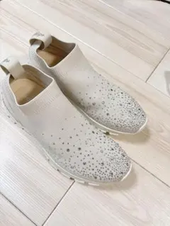 ＋diana ニットソックススニーカー 25cm