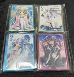 ぱれっとカフェ 9-nine- スリーブセット 4種 新品未開封